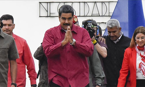 Maduro ganó elecciones en Venezuela Maduro ganó elecciones en Venezuela con 5,8 millones de votos